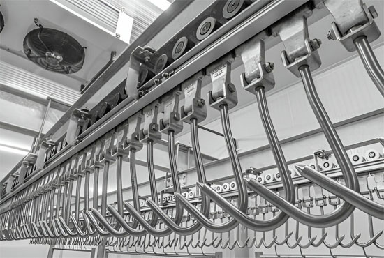 MPMonsalve | Fabricación de ganchos y piezas de metal para carnicerías.